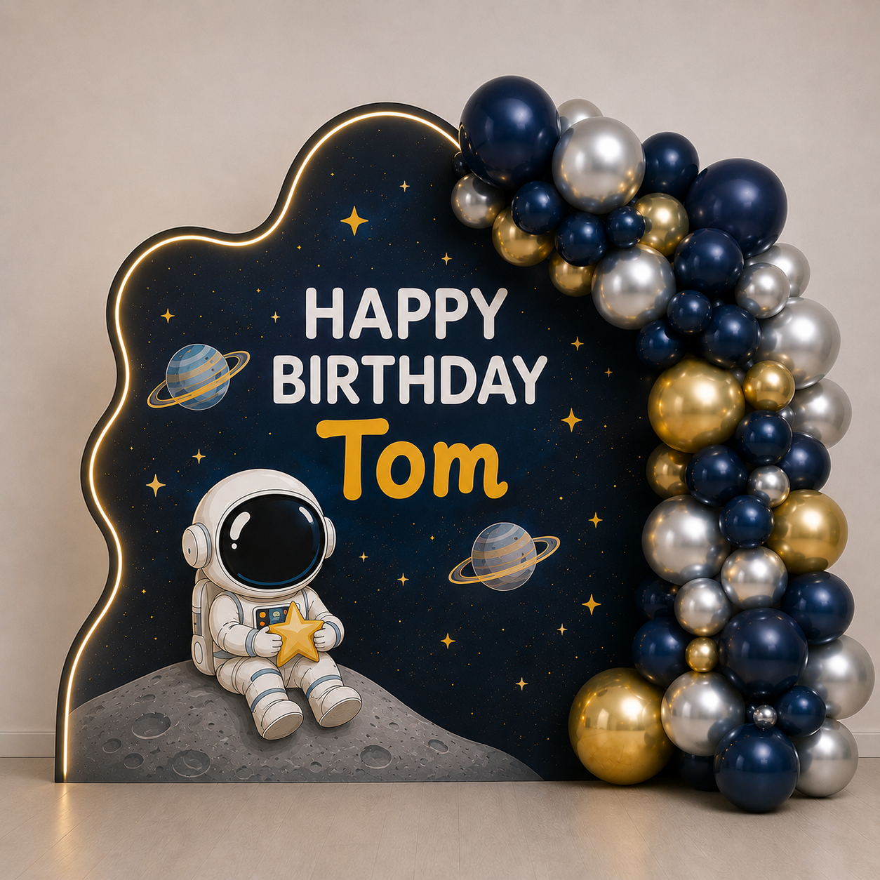 Space Theme Backdrop